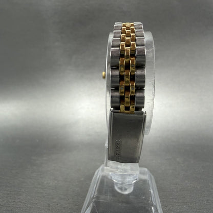 Seiko Automatic Watch Women 25mm Silver Dial Two Tone Daydate 4206-0519 PARTS8