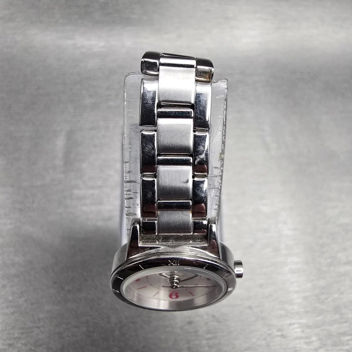 Alba Ingenu Watch Women 21mm Silver Dial Silver Tone Round 1N01-K590 New Battery4