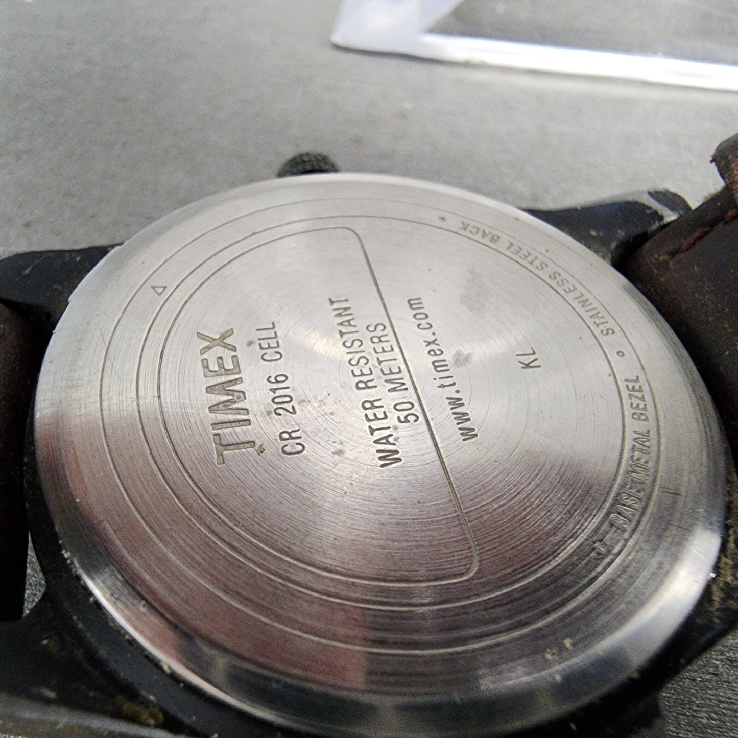 Timex Expedition Watch Men 37mm Black Dial Black Tone Date Round New Battery10