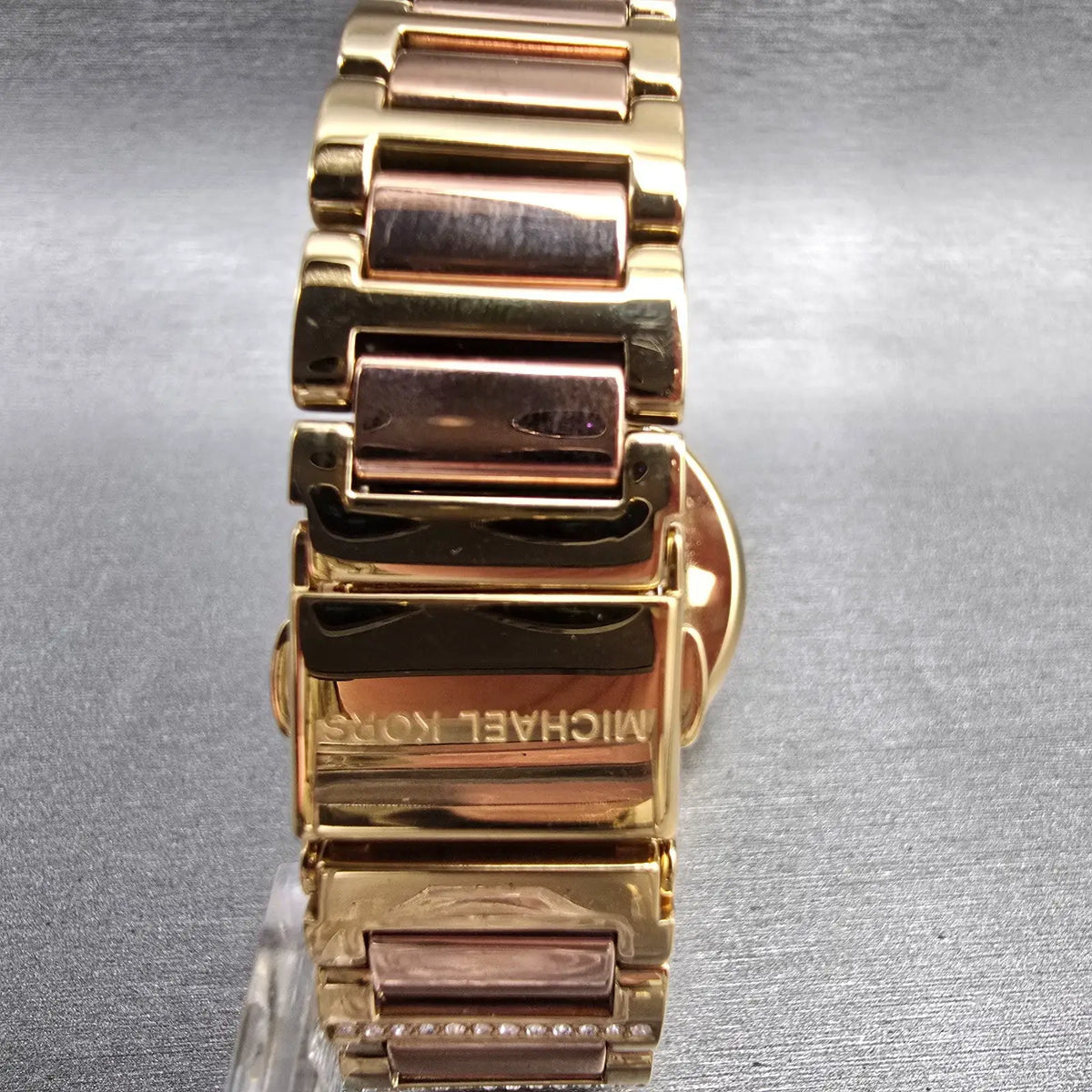 Michael Kors Courtney Rose Watch Women 36mm MOP Dial Gemmed MK3836 New Battery7