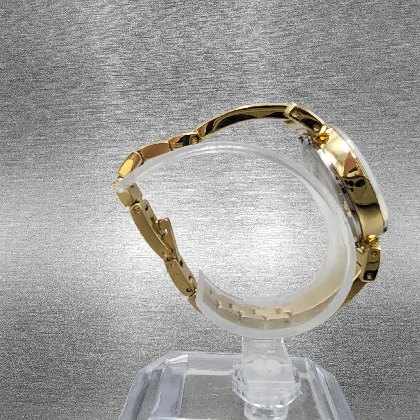 Bulova Marc Anthony Watch Women 26mm Champagne Dial Gold Tone Diamond Accents8