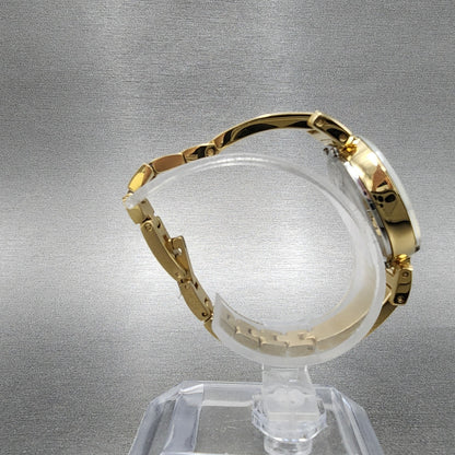 Bulova Marc Anthony Watch Women 26mm Champagne Dial Gold Tone Diamond Accents8