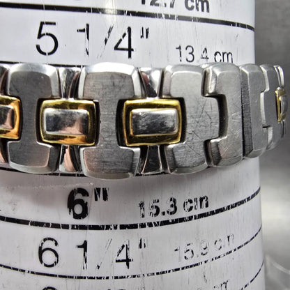 Bulova Accutron Watch Women 26mm MOP Dial Two Tone Diamonds New Batt 28R0610