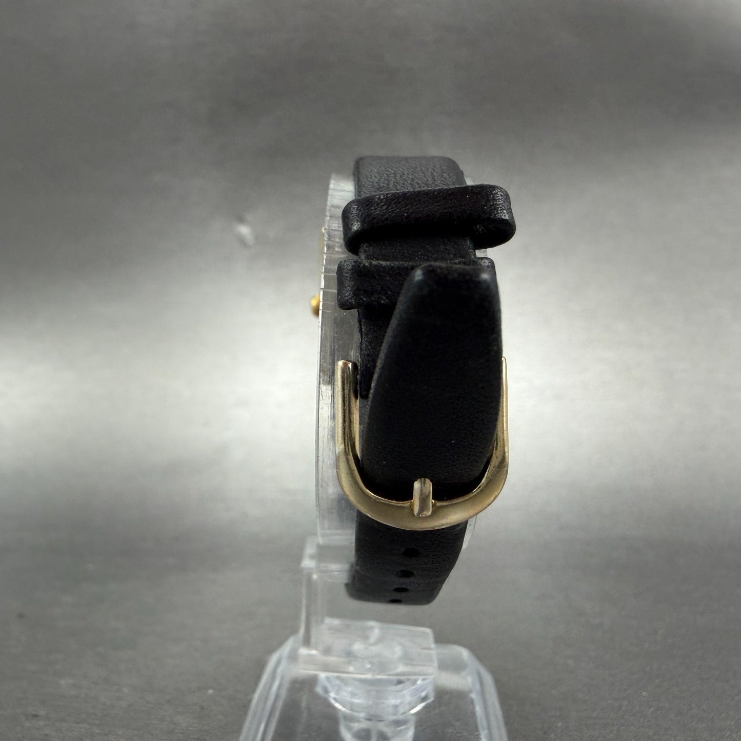 Seiko Tank Watch Women 19mm White Dial Gold Tone Rectangle 4700-3009 PARTS8