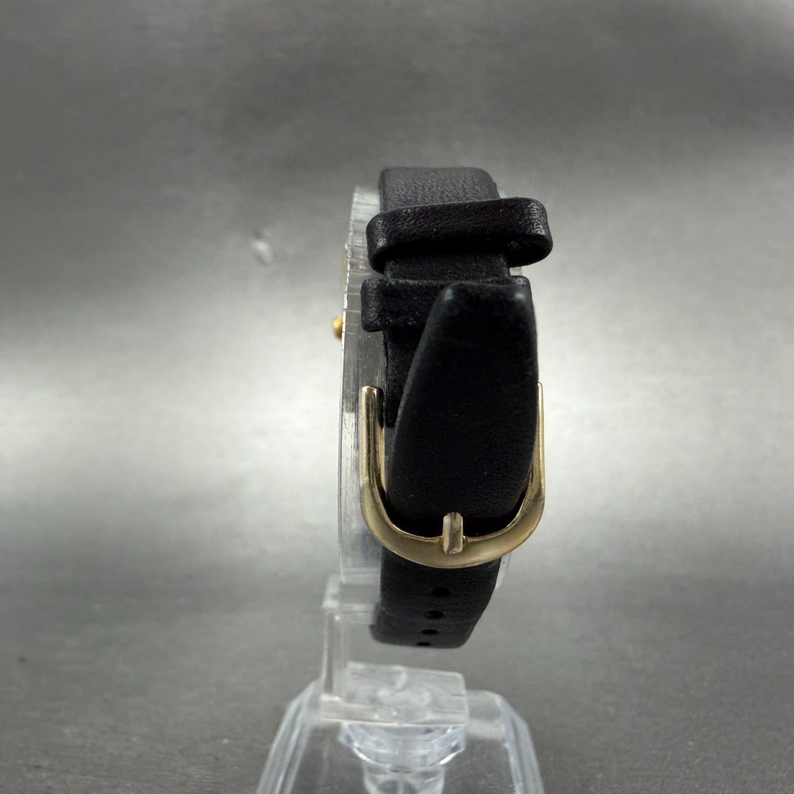 Seiko Tank Watch Women 19mm White Dial Gold Tone Rectangle 4700-3009 PARTS8