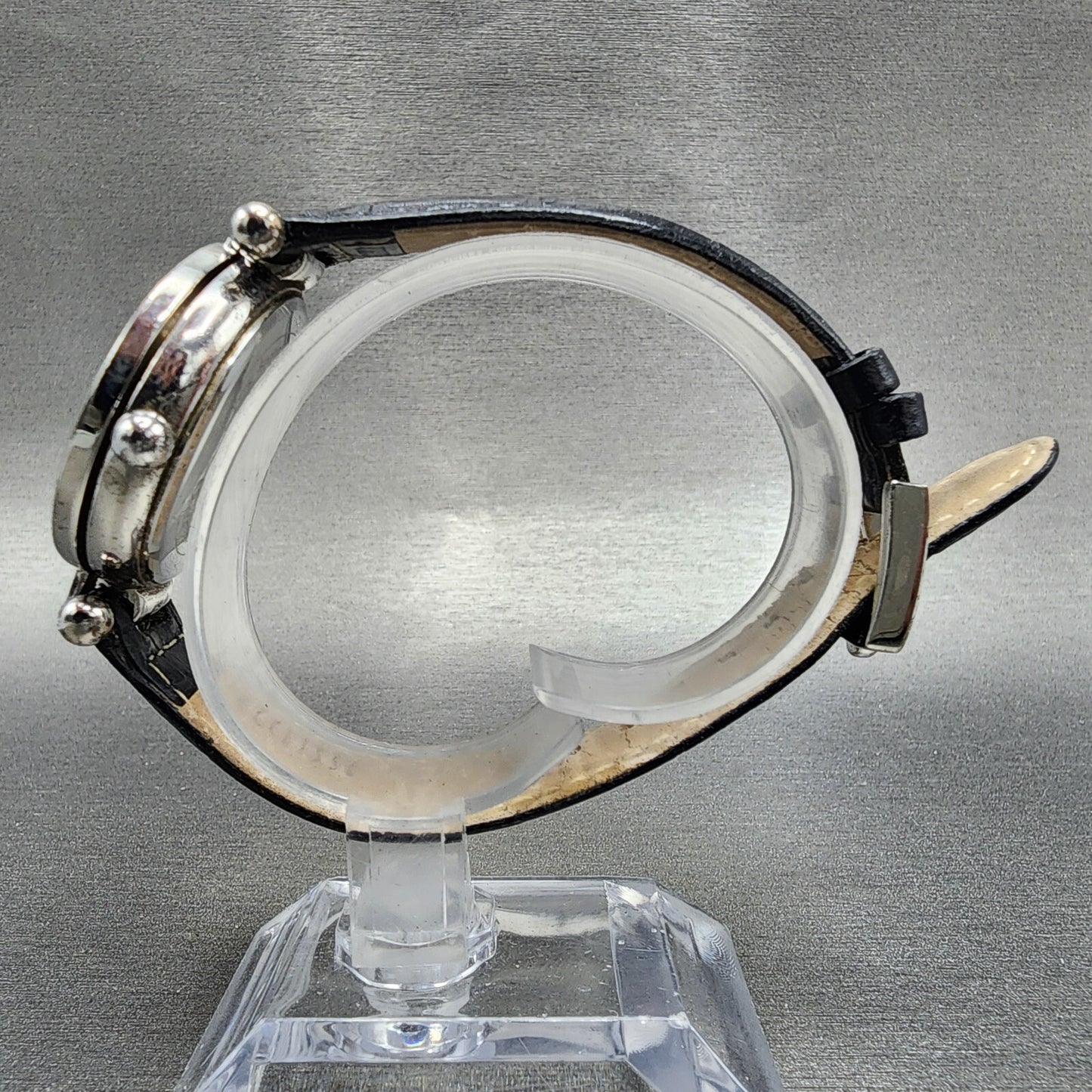 Ecclissi Watch Women 32mm MOP Dial Sterling Silver Round 22340 New Battery9