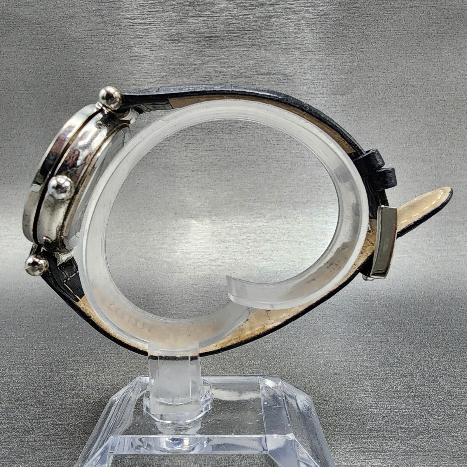 Ecclissi Watch Women 32mm MOP Dial Sterling Silver Round 22340 New Battery9