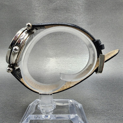 Ecclissi Watch Women 32mm MOP Dial Sterling Silver Round 22340 New Battery9