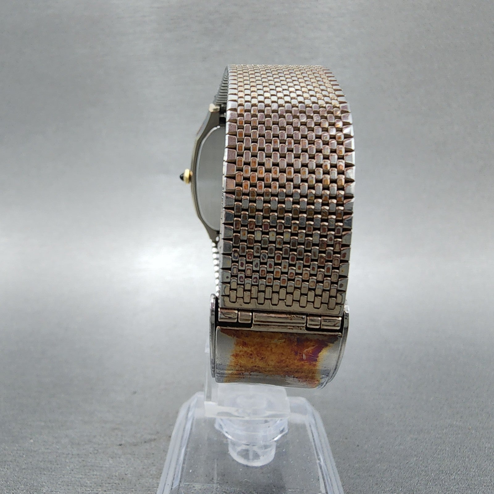 Seiko Dolce Watch Men 30mm Champagne Dial Gold Tone 59315450 New Battery7