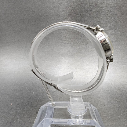 Citizen Fine Citizen Watch Women 14mm Silver Dial Silver Tone Oval Manual Runs8
