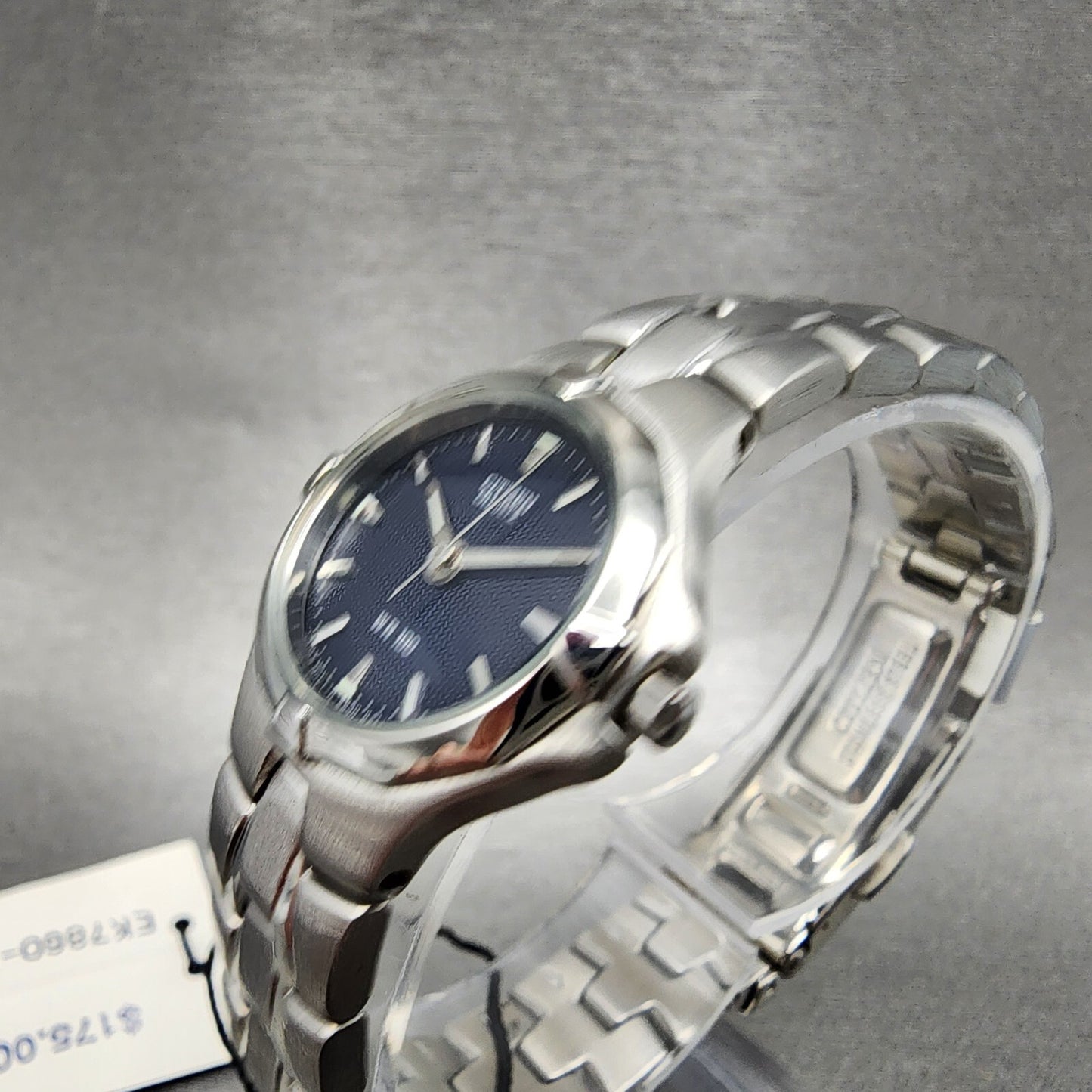 Citizen Watch Women 24mm Blue Dial Stainless Steel Round 5930K13017 New Battery2