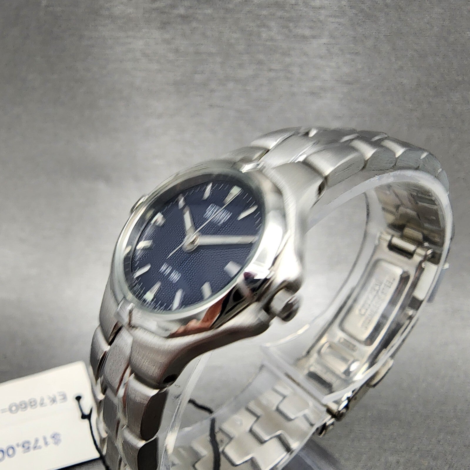 Citizen Watch Women 24mm Blue Dial Stainless Steel Round 5930K13017 New Battery2