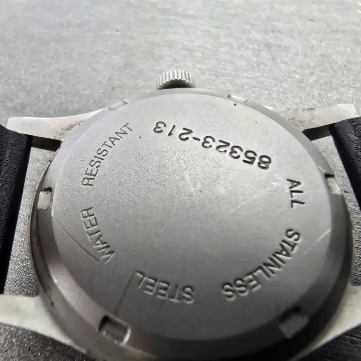 Eddie Bauer Watch Men 34mm Black Dial Silver Tone Date Round Leather New battery10