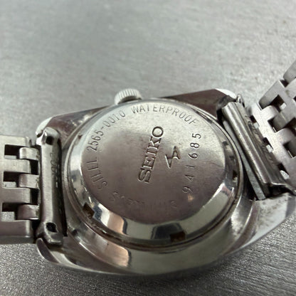 Seiko Matic Lady Special Watch Women 25mm Silver Dial Steel Date 2565-0010 PARTS10
