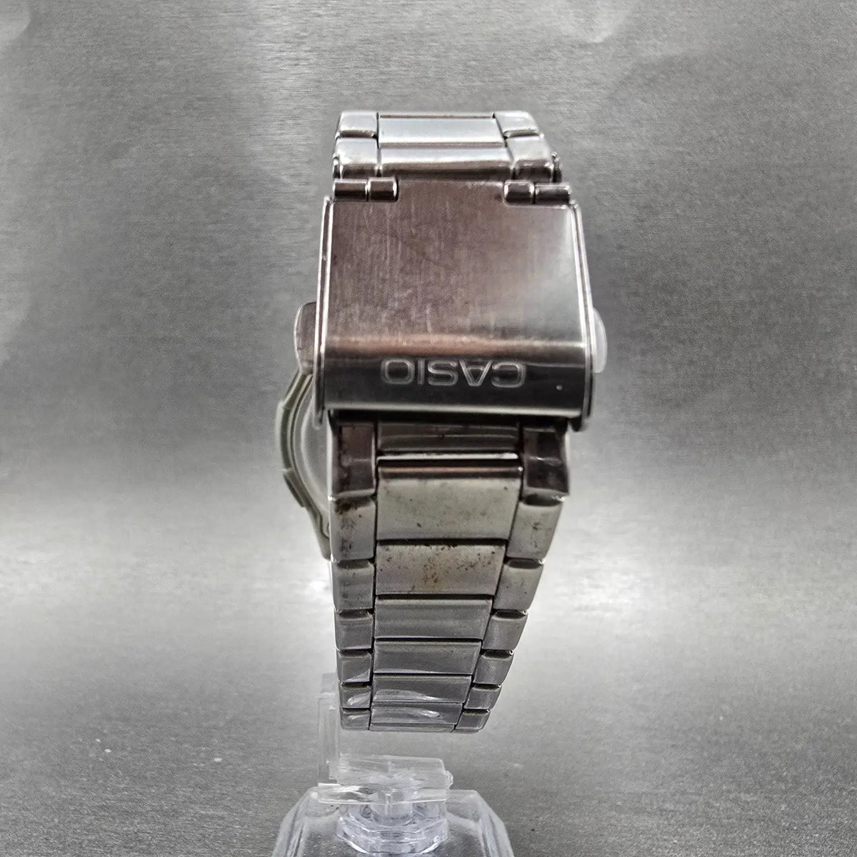 Casio Wave Ceptor WVA-M600 Watch Men 42mm Black Dial Steel Analog Digital Solar7