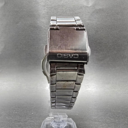 Casio Wave Ceptor WVA-M600 Watch Men 42mm Black Dial Steel Analog Digital Solar7