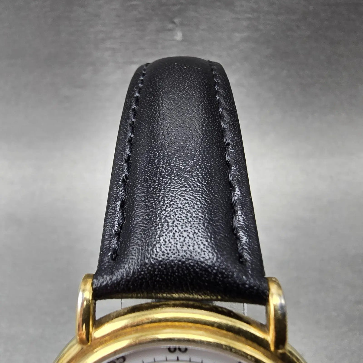 Movado Watch Men 34mm White Dial Gold Tone Round 87-E4-0885 New Battery VTG NJU4