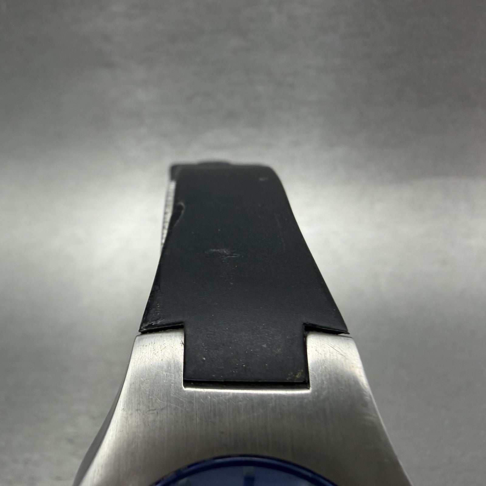 Fossil Big Tic Watch Women 32mm Blue Dial Silver Tone Round JR-7955 New Battery4
