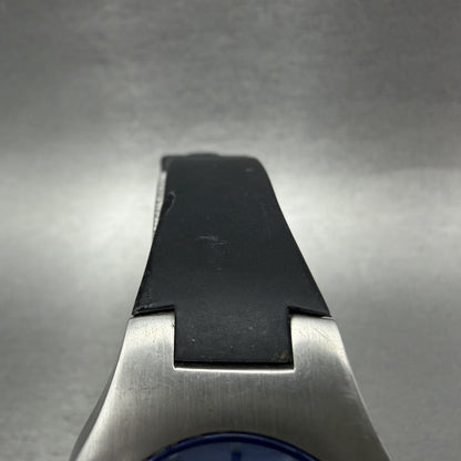 Fossil Big Tic Watch Women 32mm Blue Dial Silver Tone Round JR-7955 New Battery4