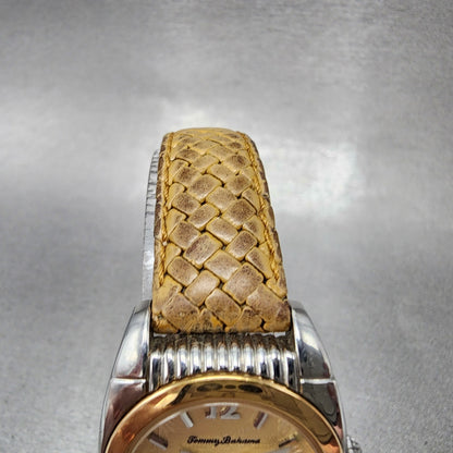 Tommy Bahama Watch Women 25mm Cream Dial Two Tone Round TB2038 New Battery4