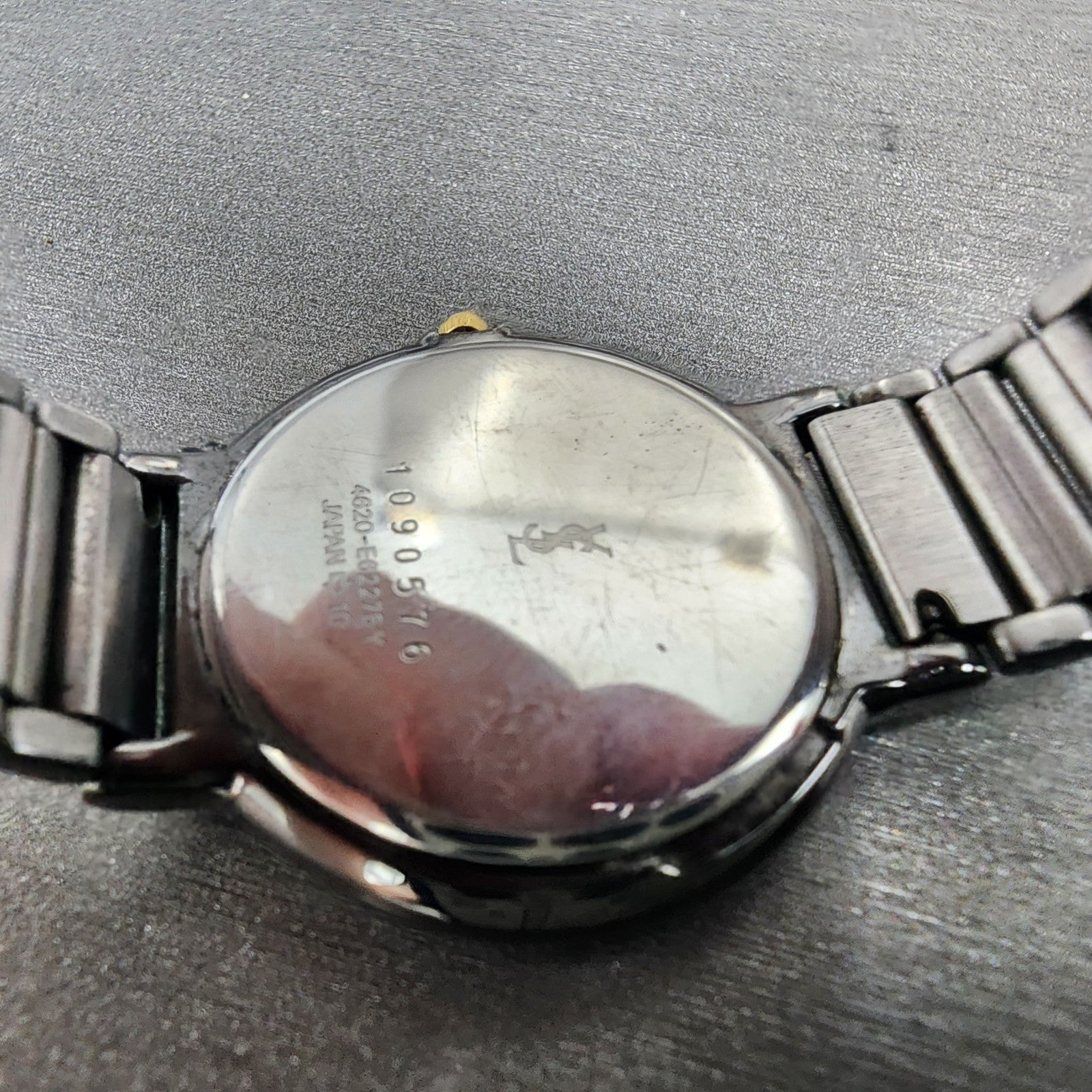 Yves Saint Laurent Watch Women 30mm White Dial Silver Round 4620E62275 PARTS10