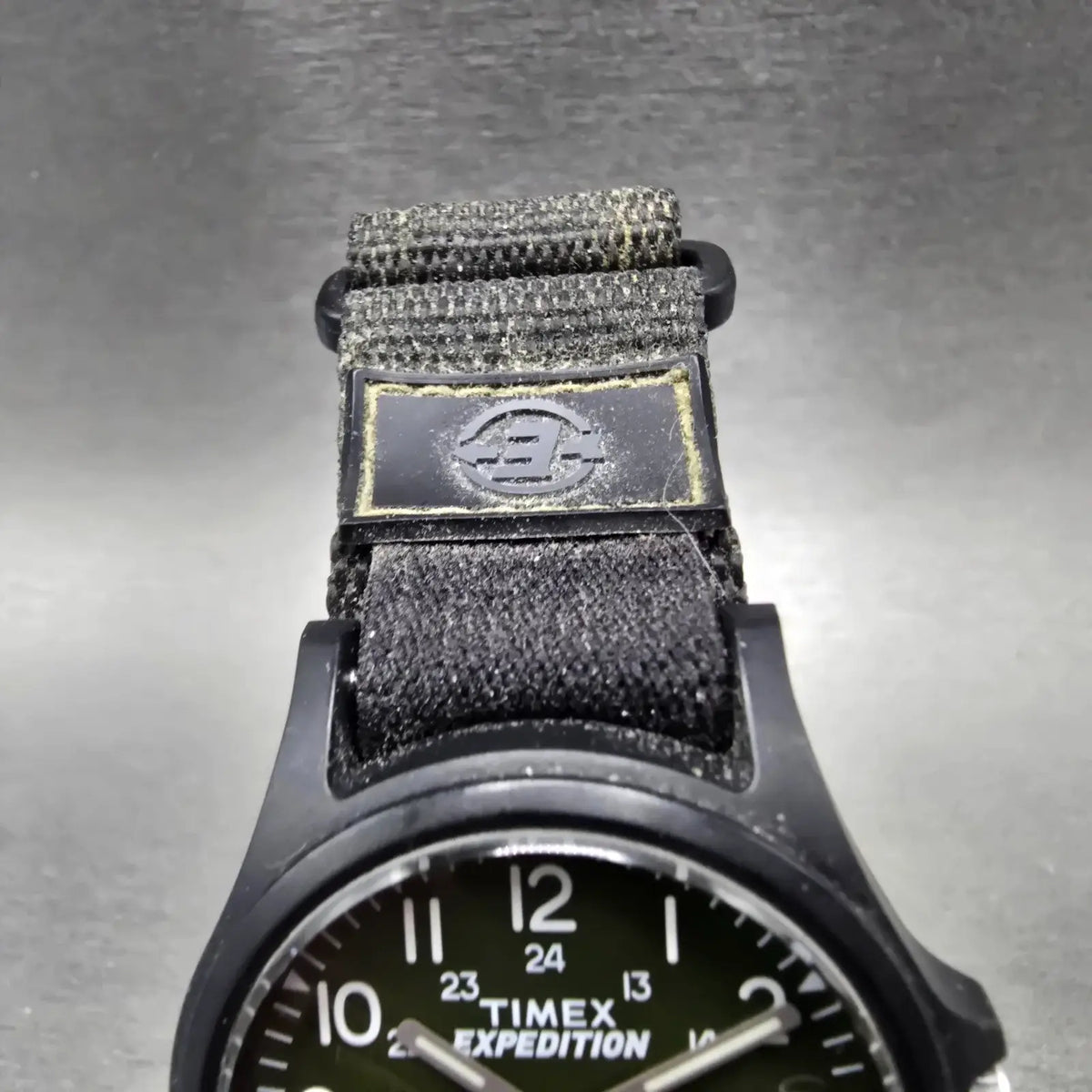 Timex Expedition Acadia Watch Men 40mm Green Dial Black Date READ!!! New Battery4