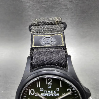 Timex Expedition Acadia Watch Men 40mm Green Dial Black Date READ!!! New Battery4
