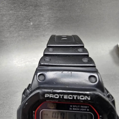 Casio G-Shock GW-M5610 Watch Men 45mm Black Solar Alarm Chronograph READ!! Runs4