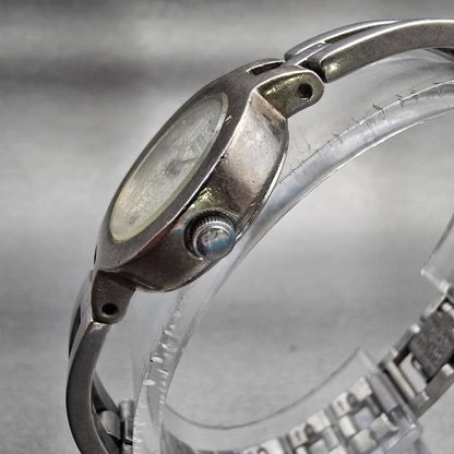 Citizen Watch Women 21mm Silver Dial Silver Tone Round 5920-S95650 New Battery2