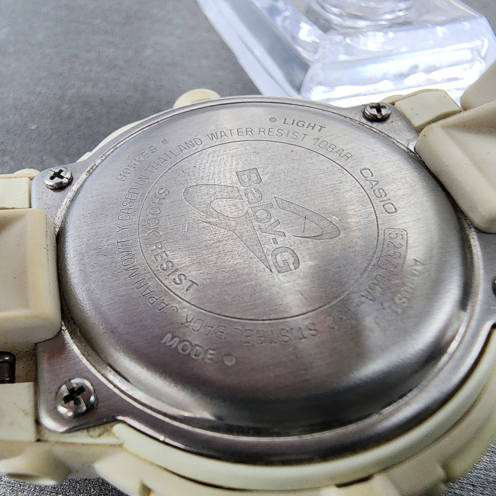 Casio BabyG BGA152 Watch Women 43mm White Analog Digital Alarm New Battery9