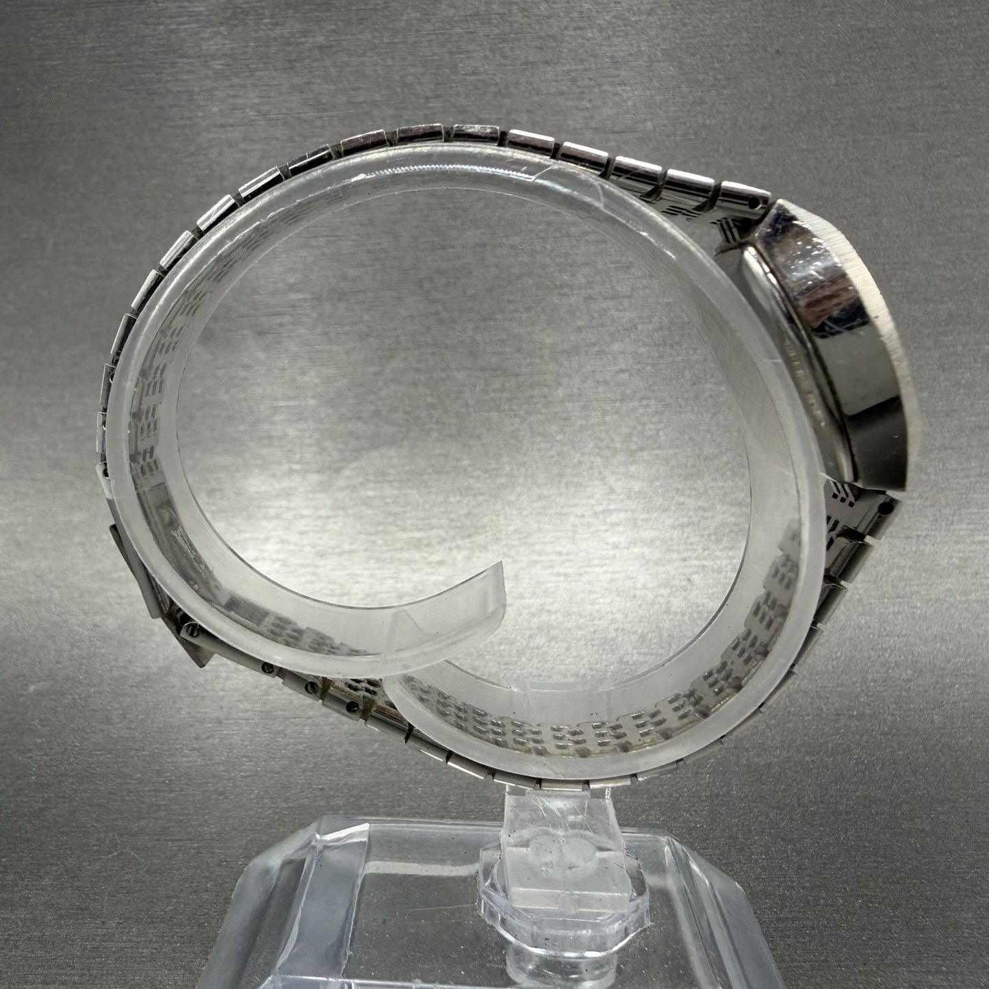 Citizen CQ Watch Women 18mm Silver Dial Silver Tone 4153511 New Battery8