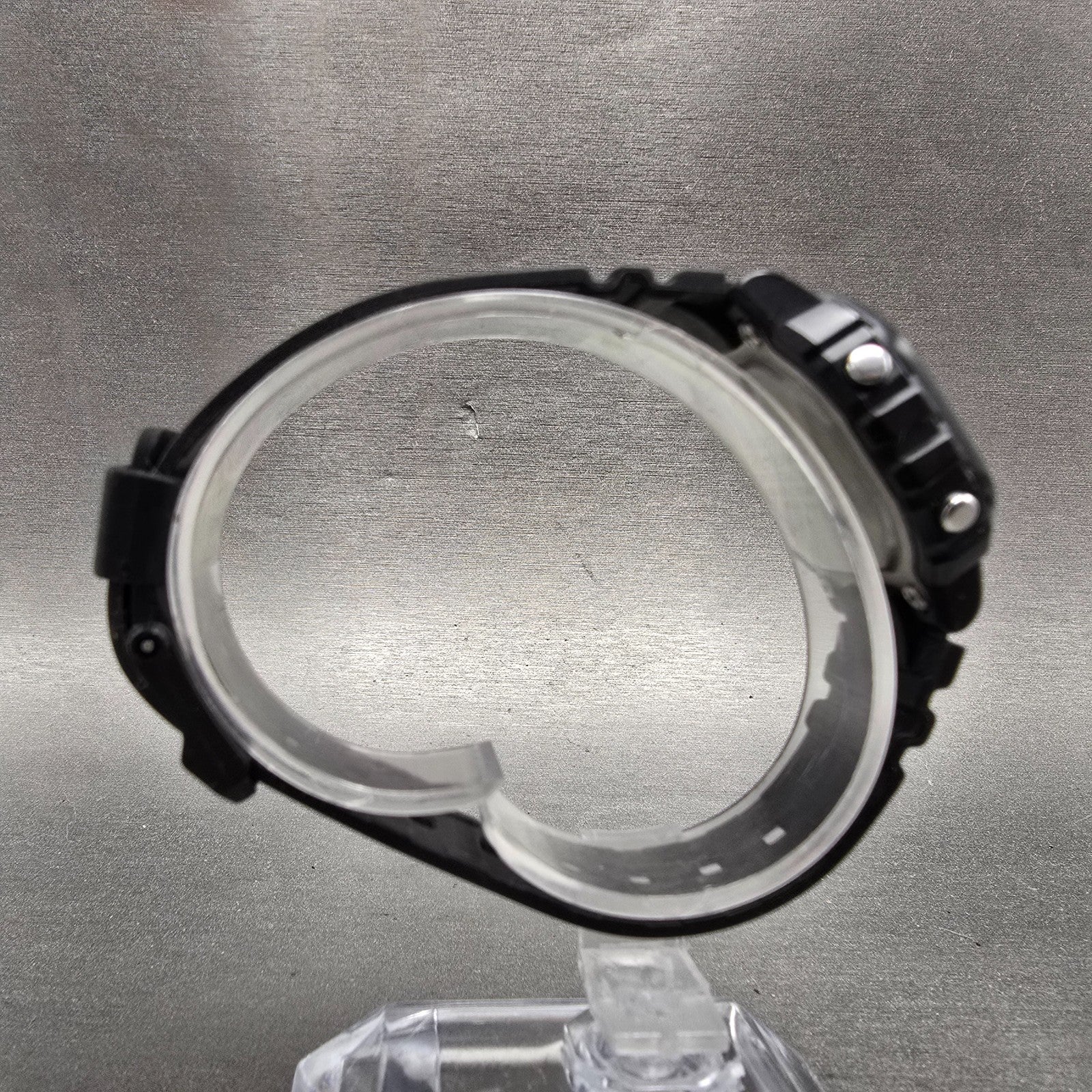 Casio LA-20WH Illuminator Watch Women 30mm Black Alarm Chronograph New Battery8