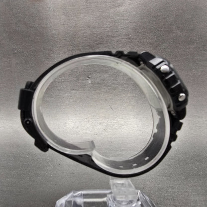 Casio LA-20WH Illuminator Watch Women 30mm Black Alarm Chronograph New Battery8