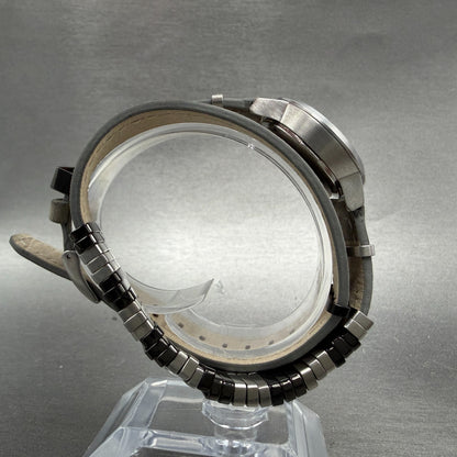 Nixon Kenzi Watch Women 26mm Silver Dial Silver Tone Round Wrap Around New Batt8
