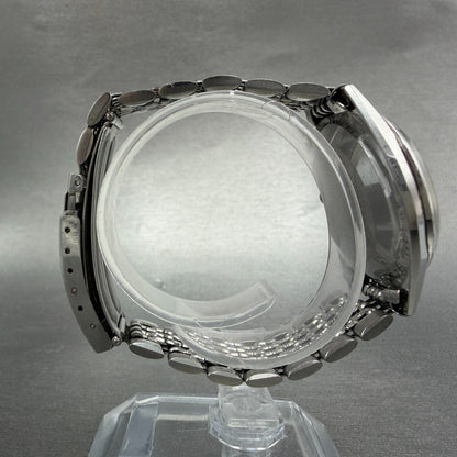 Seiko Lord Matic Watch Men 36mm Silver Dial Silver Tone Round 5601-9000 PARTS9
