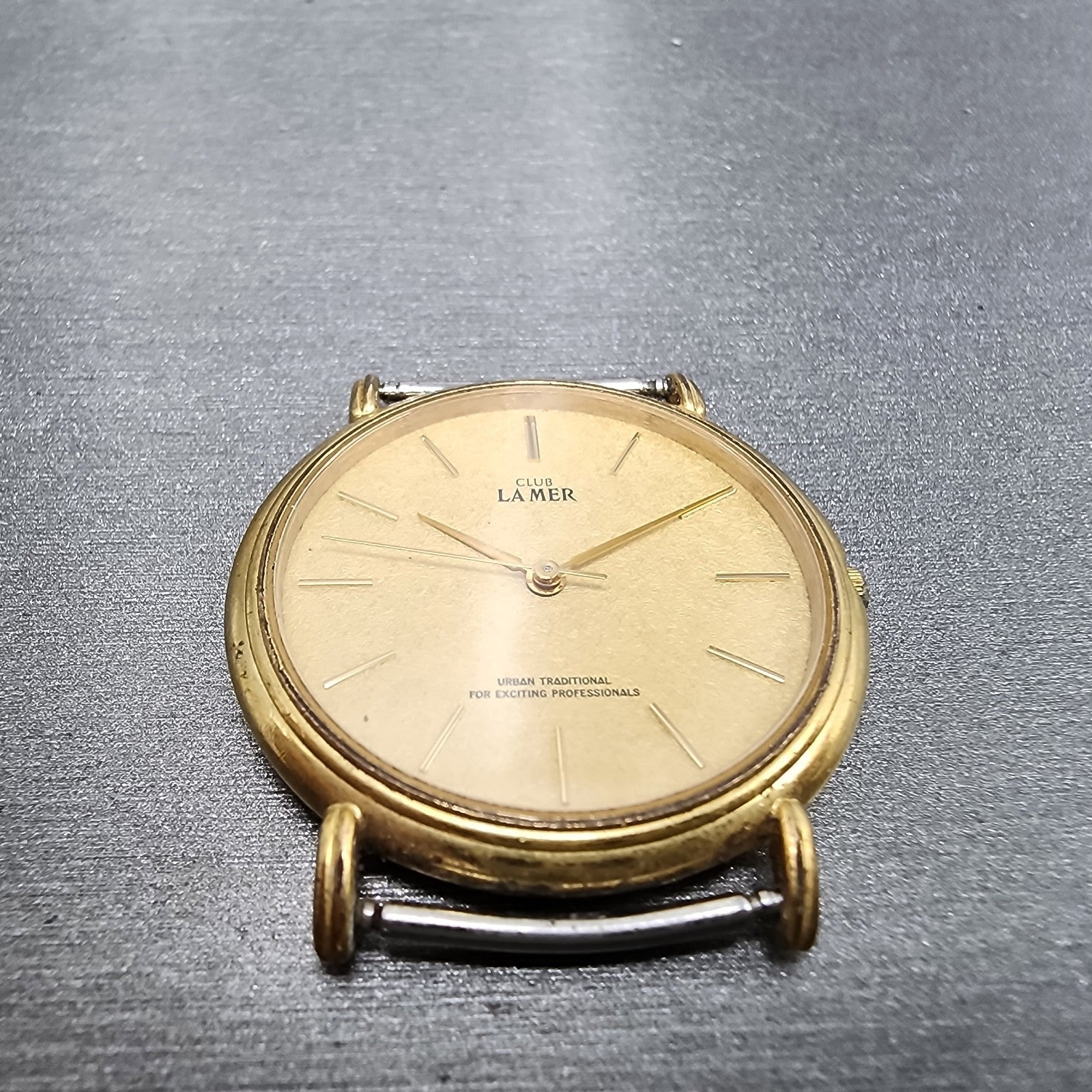 Citizen Club La Mer Watch Men 30mm Champagne Dial Gold Tone 2820269630 New Batt2