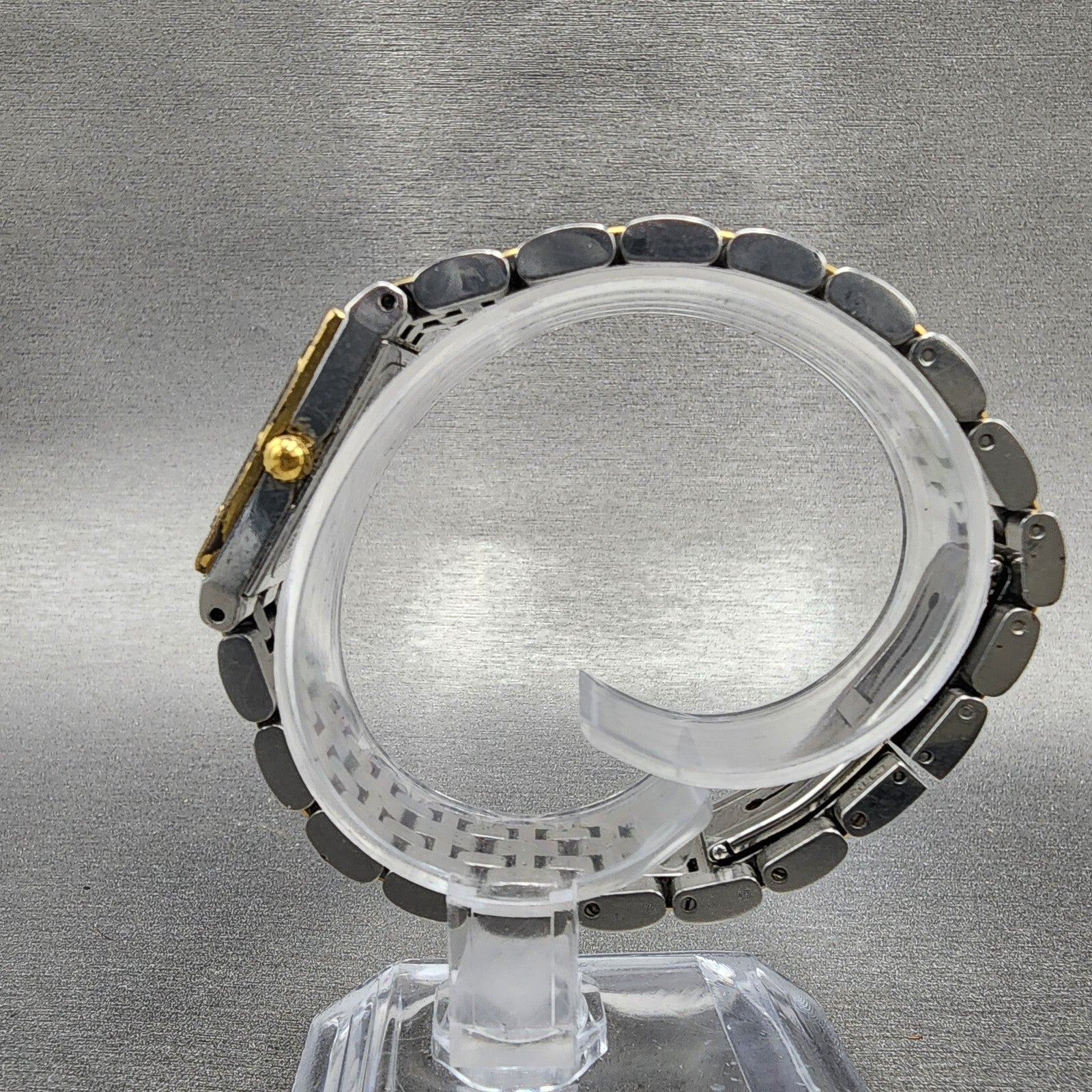 Raymond Weil Tango Tank Watch Women 17mm MOP Dial Two Tone Rectangle New Battery6