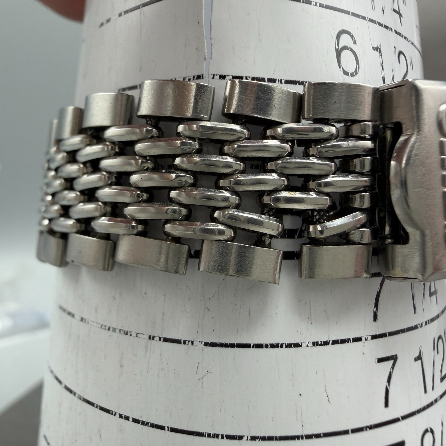 Seiko Lord Matic Watch Men 36mm Silver Dial Silver Tone Round 5601-9000 PARTS13