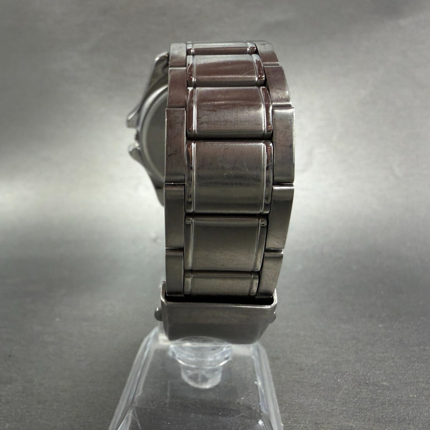 Casio Dive Watch Men 41mm White Dial Silver Tone Date Round MTP-1244 PARTS VTG8