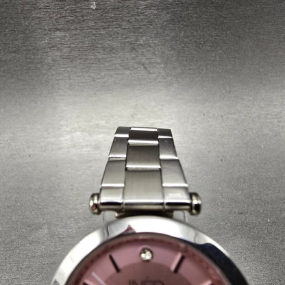 Citizen Ined Watch Women 30mm Pink Dial Silver Tone Daydate 6329-S028914 NewBat5