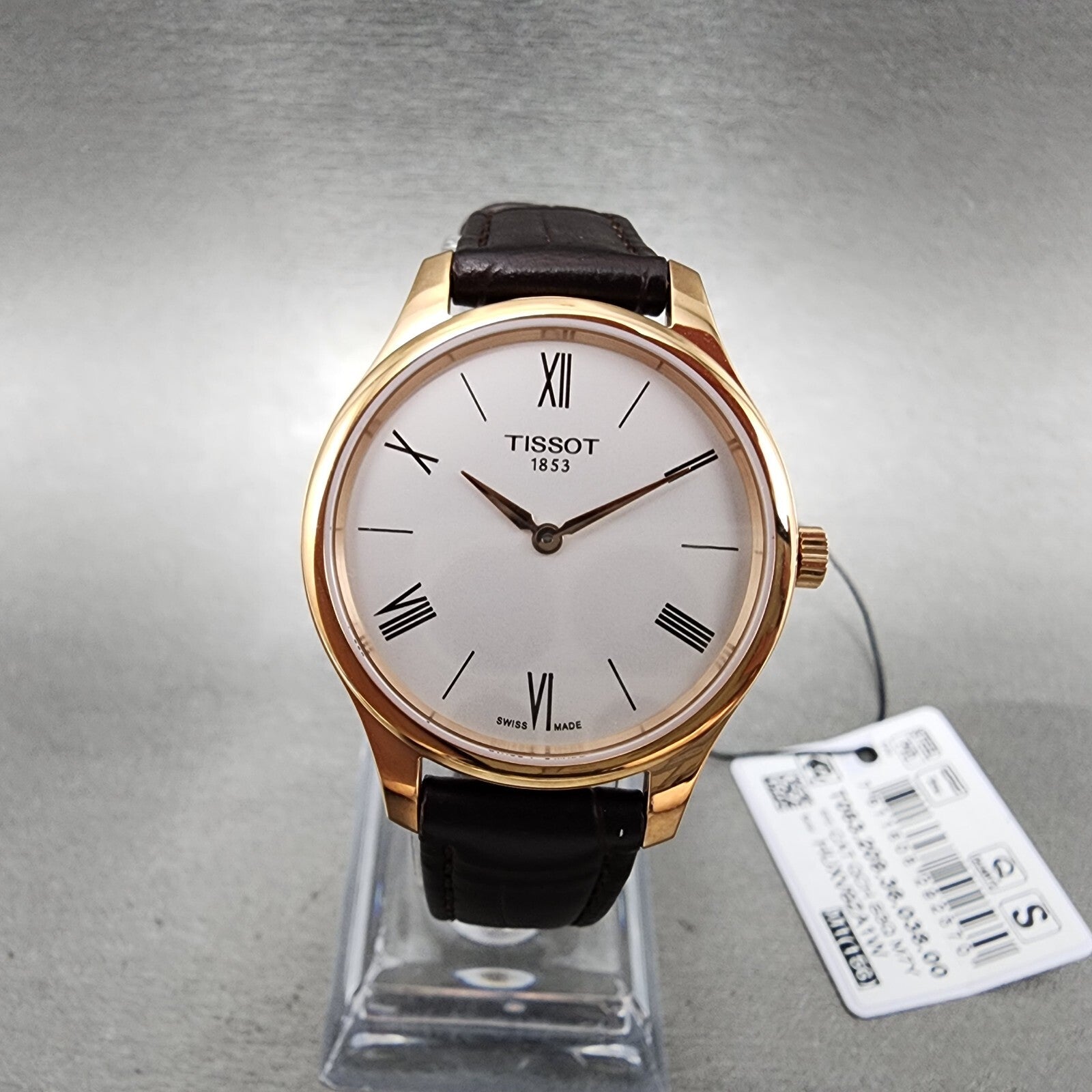 Tissot TClassic Tradition Watch Women 31mm White Dial Rose Gold Tone Round0