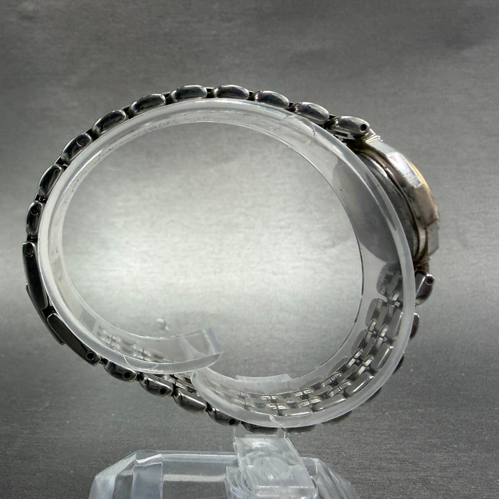 Seiko Lucent Watch Women 23mm Champagne Dial Two Tone 1F21-0J60 New Battery8