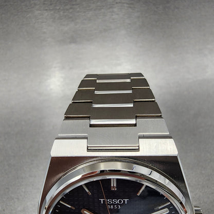 Tissot PRX Powermatic 80 Watch Men 40mm Blue Dial Steel Date T137.407.11.041.005