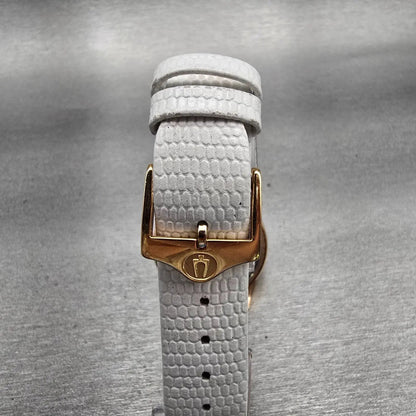 Bulova Watch Women 32mm MOP Dial Two Tone Diamonds Round 98P119 New Battery7