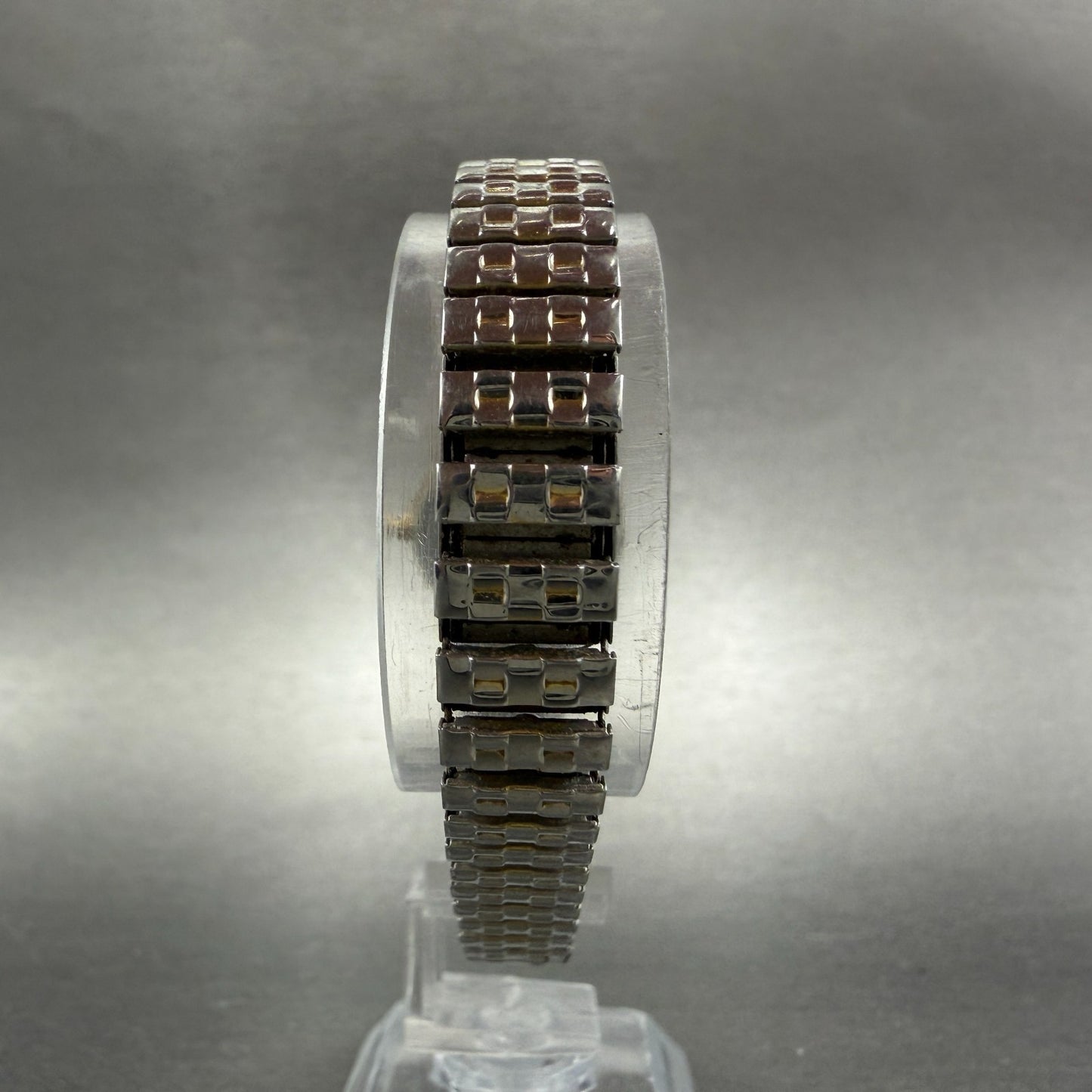 Citizen Watch Women 24mm Black Dial Gold Tone Date 1012-K13131 New Battery VTG7