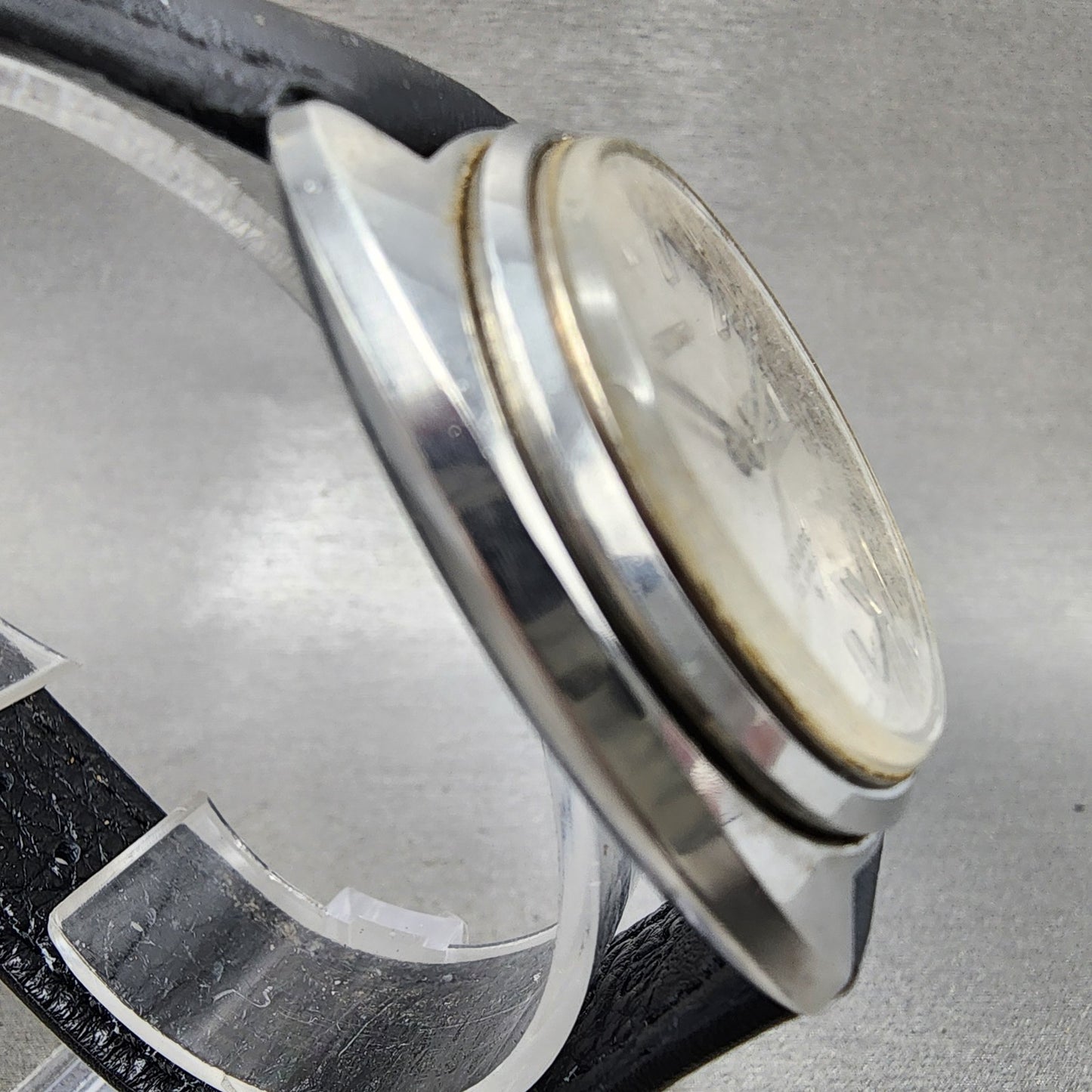 Seiko Lord Matic Watch Men 37mm Silver Dial Silver Tone Daydate Runs READ!!!!!!!3