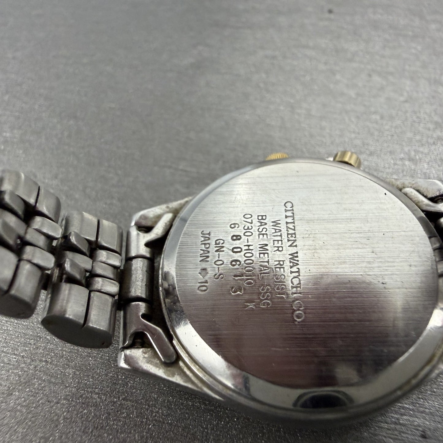 Citizen Watch Women 26m White Dial Two Tone Backlight 0730-H00010 New Battery9