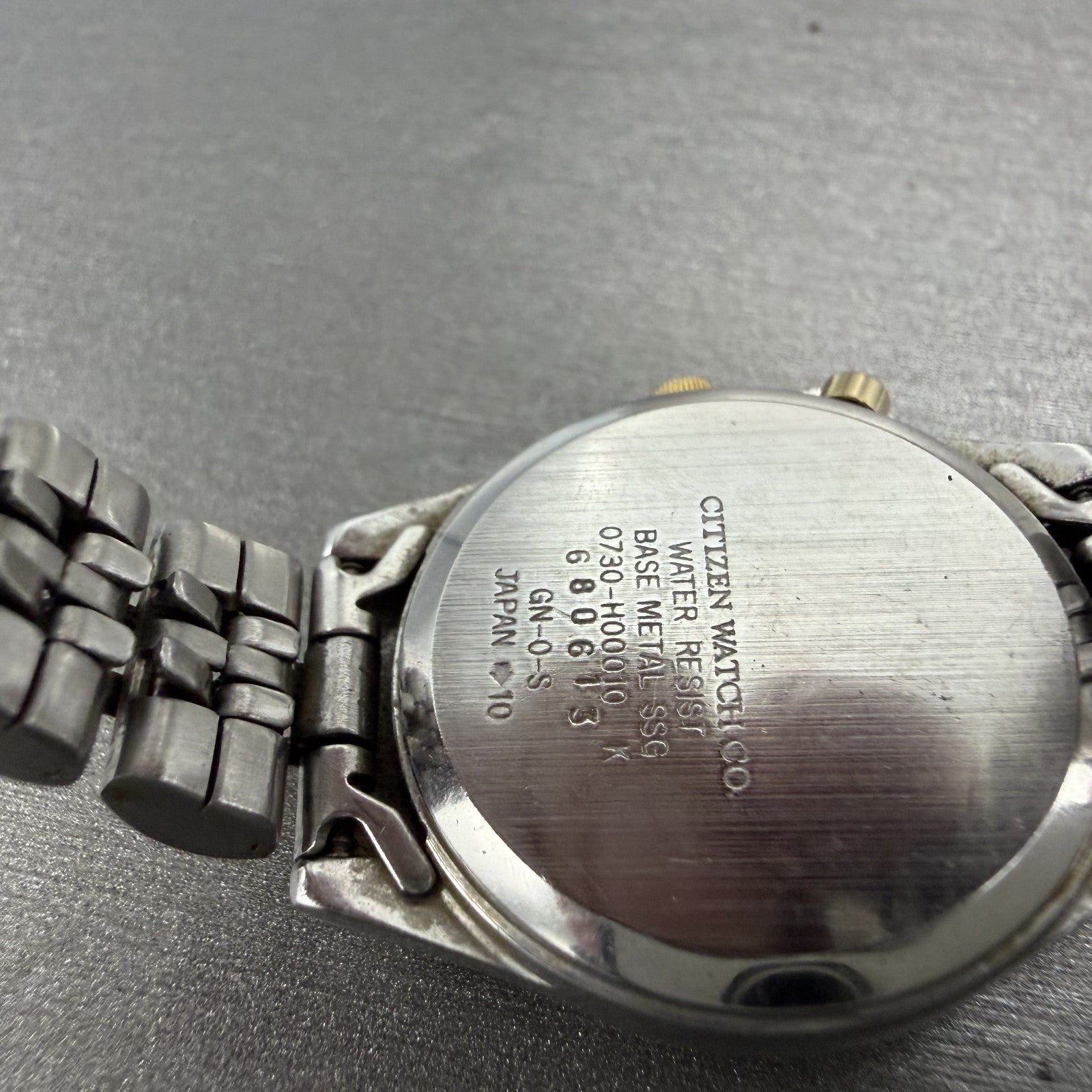 Citizen Watch Women 26m White Dial Two Tone Backlight 0730-H00010 New Battery9