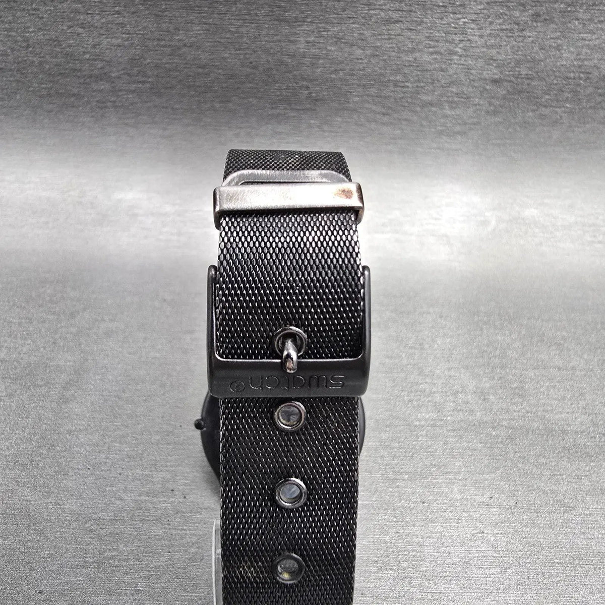 Swatch Noir de Chine Watch Men 34mm Black Dial Black Tone Round SFB107 New Batt7