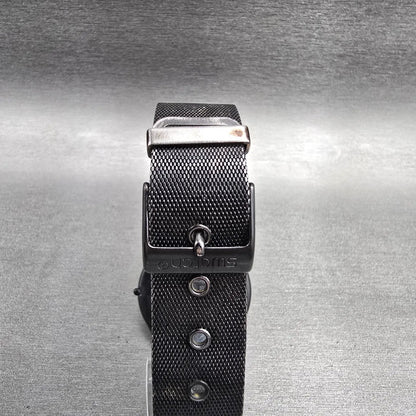 Swatch Noir de Chine Watch Men 34mm Black Dial Black Tone Round SFB107 New Batt7